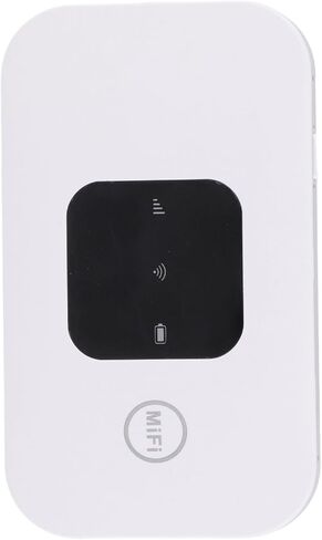 Generic 4G LTE Mobile WiFi Router, Portable Wireless Hotspot for Travel in 150+ Countries, No SIM Card Needed, Supports 10 Users with 2100mAh Battery, Compatible with 8 10 and in Kuwait