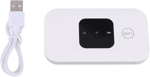Generic 4G LTE Mobile WiFi Router, Portable Wireless Hotspot for Travel in 150+ Countries, No SIM Card Needed, Supports 10 Users with 2100mAh Battery, Compatible with 8 10 and in Kuwait