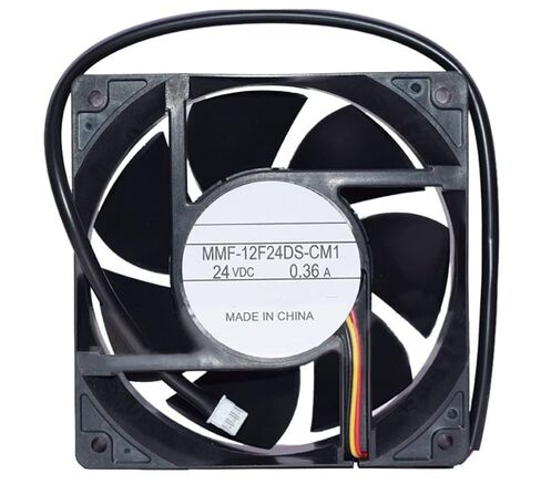 MMF-12F24DS-CM1 12038 3-سلك DC24V 0.36A 8.64 واط 120x120x38 مللي متر 12 سنتيمتر العاكس مروحة التبريد in Kuwait