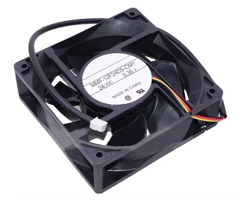 MMF-12F24DS-CM1 12038 3-سلك DC24V 0.36A 8.64 واط 120x120x38 مللي متر 12 سنتيمتر العاكس مروحة التبريد in Kuwait