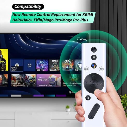 New Voice Remote Control Replacement for XGIMI Halo/Halo+ Elfin/Mogo Pro/Mogo Pro Plus in Kuwait