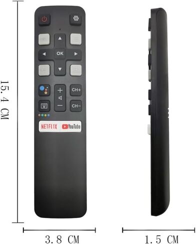 Replacement Remote TCL RC802V fit for Remote Control TCL for Smart tv in Kuwait