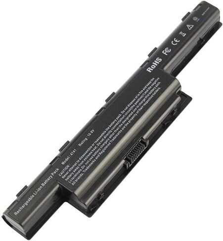 بطارية بديلة لأجهزة الكمبيوتر المحمول/الكمبيوتر المحمول Powerforlaptop متوافقة مع Acer Aspire 7741Z-4815 7741Z-5731 7741Z-4643 7741Z-4592 7741Z-4475 7741Z-4633 5250-BZ680 5250-BZ808 AS10D31 AK.006BT.075 in Kuwait