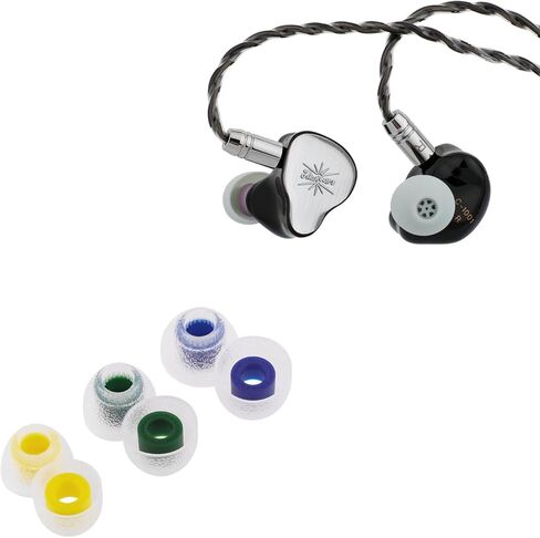 Linsoul Kiwi Ears KE4 داخل شاشة الأذن، 2DD+2BA سماعة أذن هجينة + TANGZU Tang Sancai في سدادات أذن لمراقبة الأذن in Kuwait