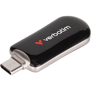محرك أقراص فلاش فيرباتيم بليكترا USB-C أسود 64 جيجابايت، W129015935 (أسود 64 جيجابايت) in Saudi Arabia