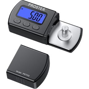 Proster 5g/0.01g Turntable Stylus Force Tracking Scale Phono Turntable Cartridge Pressure Gauge Tone Arm Scale Record Stylus Alignment with LCD Backlight for Tonearm Phono Cartridge in Saudi Arabia