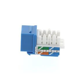 مقبس Cat6 Keystone 90 درجة - ملحق موصل RJ45 للوحات الحائط ولوحات التصحيح وكابلات تصحيح Ethernet in Kuwait