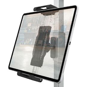 حامل تابلت مغناطيسي للأسطح المعدنية، لحامل iPad للجراج وورش العمل، قاعدة مغناطيسية قوية مع لوحة لاصقة أو لولبية، قابلة للتعديل 360 درجة، تناسب الأجهزة اللوحية والهواتف مقاس 6-15.6 بوصة in Kuwait