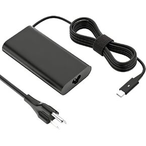 شاحن كمبيوتر محمول USB C بقدرة 90 وات لجهاز Dell، محول طاقة شحن سريع متوافق مع سلسلة Dell Latitude 3000 5000 7000، XPS 13، Inspiron 13 14 15 16 5000 7000، Vostro 5000، Precision 3480 3490 3500 3590 in Kuwait