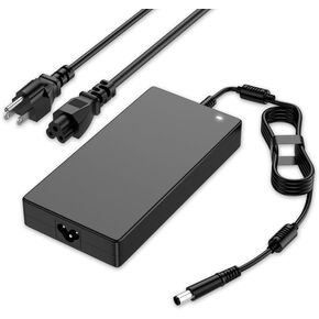 شاحن كمبيوتر محمول 180 وات لجهاز Dell Precision 7680 7670 7770 7780 7510 7520 7530، Alienware M15 R1 R2 R3، G3 G5 G7 15 17 Series، محول طاقة تيار متردد 19.5 فولت 9.23 أمبير مع سلك طويل إضافي 10.8 قدم، طرف أسطواني 7.4 مم in Kuwait