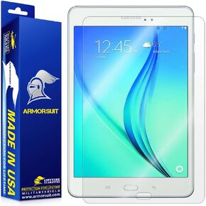 واقي شاشة ArmorSuit MilitaryShield لجهاز Samsung Galaxy Tab A 8.0 بوصة (SM-T350، إصدار 2015) - [أقصى تغطية] طبقة شفافة عالية الدقة مضادة للفقاعات in Kuwait