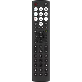 Voice Replacement Remote Compatible with Hisense Vidaa TV 32A4KV 43A4KV 50A6GV 58A6GV 43A6KV 65A6KV 50A6KV 40A4KV 55A6KV 70A6KV 55A6GV 40A45GV 43A4KV 40A4KV 65A6GV 43A45GV 43A6GV 58A6KV 75A6KV 32A4KV in Kuwait
