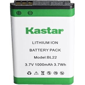 Kastar 4-Pack BL22 3.7V 1000mAh بطارية ليثيوم أيون بديلة لـ Retevis BL19 BL22 RT22 RT22S RT15 RT19 RT619 RT622 راديو اتجاهين in Kuwait