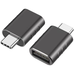 محول USB C إلى USB، ومحول USB 3.0 أنثى إلى Thunderbolt 4/3، متوافق مع أجهزة الكمبيوتر المحمولة Galaxy، وMacBook Pro Air 2024، وSurface، وXPS، والمزيد من الأجهزة من النوع C (عبوتان) in Kuwait