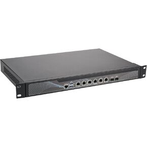 Inte X520 2 * 10G SFP+/I3-4100M مع 6X I226-V 2.5GbE LAN Barebone/ROS أجهزة جدار الحماية/USB3.0/1*M.2 Nvme/mSATA/SATA3.0/1U رف كمبيوتر صناعي/خادم أمان الشبكة in Kuwait