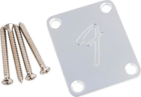 Fender F Neckplate Chrome in Saudi Arabia