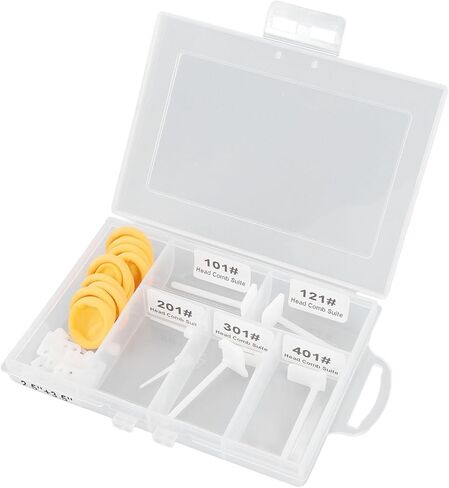 Fafeicy Hard Drive Head Replacement Tool, ABS Magnetic Head Comb with 5 Replacement Heads for 2.5in and 3.5in HDD Data Recovery and Repair Tool in Kuwait