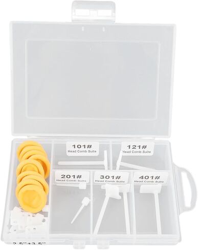 Fafeicy Hard Drive Head Replacement Tool, ABS Magnetic Head Comb with 5 Replacement Heads for 2.5in and 3.5in HDD Data Recovery and Repair Tool in Kuwait
