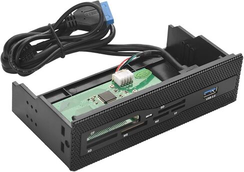 قارئ بطاقات داخلي للكمبيوتر الشخصي USB 3.0 منفذ M2 SD MS XD CF TF بطاقة لوحة القيادة اللوحة الأمامية قارئ بطاقة USB أمامي عالي السرعة قارئ بطاقة الكمبيوتر الشخصي قارئ بطاقة داخلية قارئ بطاقة داخلي للكمبيوتر الشخصي in Kuwait