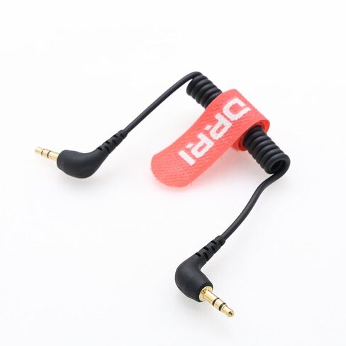 3.5mm 1/8" TRS to 3.5mm TRS Microphone Cable for Rode GO Receiver，Sony a7c Nikon Canon DSLR Cameras,DJI Mic 2 Accessories in Kuwait
