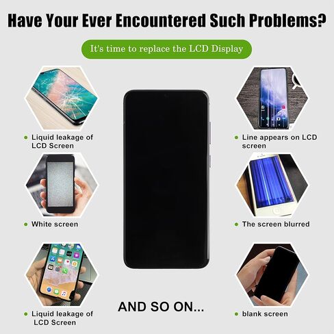 【إصدار الولايات المتحدة】 استبدال شاشة TFT الرقمية متوافق مع هاتف Galaxy S24+ Plus 5G SM-S926u S926a S926w 6.7 بوصة شاشة LCD تعمل باللمس مجموعة رقمية مع أدوات إصلاح - (بدون بصمة الإصبع) in Kuwait