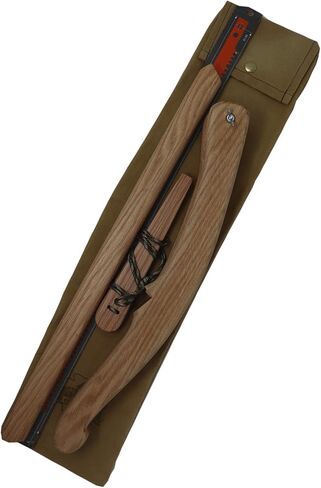 Campcraft Outdoors Bushcraft Bucksaw Bag, Katana Boy Sheath, Canoe Saw Sleeve, Agawa Saw Pouch, Waxed Canvas 27" Tool Pouch in Kuwait