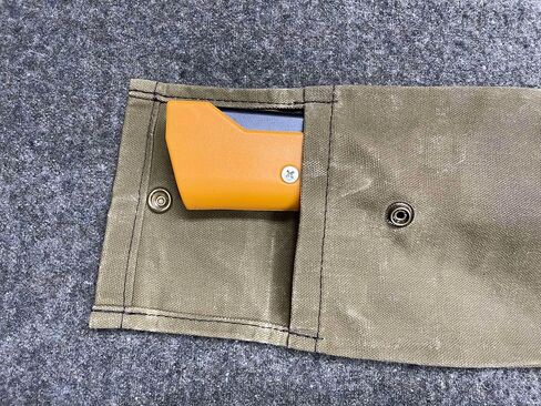 Campcraft Outdoors Bushcraft Bucksaw Bag, Katana Boy Sheath, Canoe Saw Sleeve, Agawa Saw Pouch, Waxed Canvas 27" Tool Pouch in Kuwait