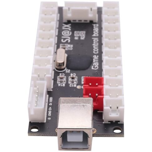 Ruitutedianzi 2X Zero Delay Arcade USB Encoder PC إلى عصا التحكم لـ Mame Jamma وألعاب القتال الأخرى للكمبيوتر الشخصي in Kuwait