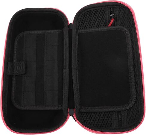 Carrying Case for Switch Lite Large Capacity Impact Hard Protective Cover Portable Hard Shell Box for Daily Camping Travel (Roseate) in Kuwait
