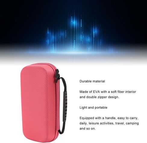 Carrying Case for Switch Lite Large Capacity Impact Hard Protective Cover Portable Hard Shell Box for Daily Camping Travel (Roseate) in Kuwait