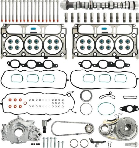 4.3 Cylinder Head Gasket Set Fits For Chevrolet Silverado Express GMC Sierra Savana 1500 2500 3500V 2014-2023 4.3L V6 12632968 55351 12632968 10264800 in Saudi Arabia