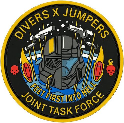 رقعة تكتيكية من المطاط PVC من Divers X Jumpers - دعامة تثبيت بخطاف 3 بوصة in Kuwait