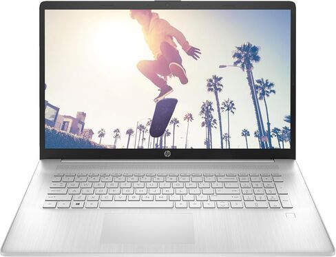 HP 2024 17t-cn300 Laptop 17.3" FHD 1920 x 1080 13th Generation Intel Core i5-1334U 10-Core Intel Iris Xe Graphics 32GB DDR4 1TB SSD Wi-Fi 6 Windows 11 Home Bluetooth 5.3 Backlit Keyboard FP in Kuwait