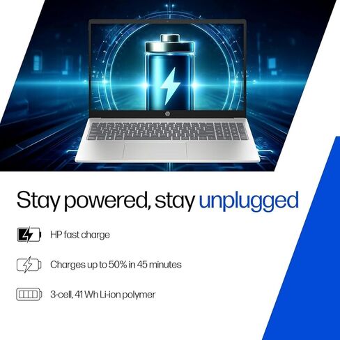 HP 15z Business Laptop 15.6" Touchscreen IPS FHD Anti-Glare Display (AMD Ryzen 7 7735HS, 32GB DDR5, 1TB SSD, Copilot AI, Backlit KB, WiFi 6, FHD Webcam, Win 11 Pro) w/DKZ USB Port Expander in Kuwait