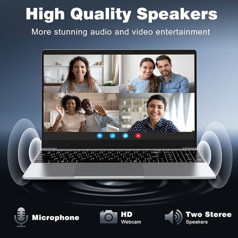 Laptop Computer, Window 11 Pro Lap Top 2026 New, 15.6 Inch Laptop PC, 16GB RAM 512GB SSD, 4425Y Processor, IPS FHD 1920*1080P, 2-Year Warranty, 5000mAh Battery, Mini HDMI, for School Business Student in Kuwait