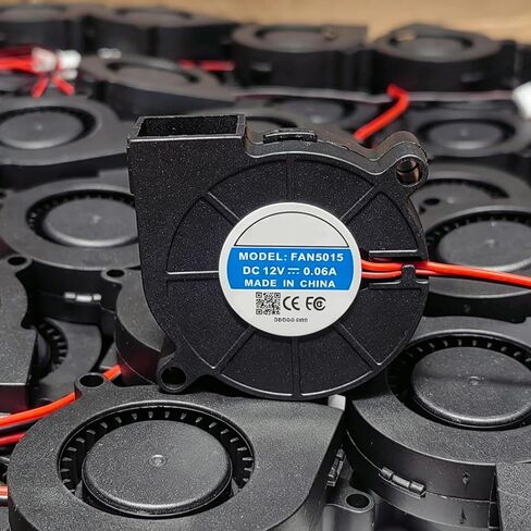 FAN5015 50x50x15 مللي متر تيار مستمر 12 فولت 0.72 واط 0.06A 5015 5 سنتيمتر 2-سلك توربو منفاخ المرطب مروحة in Kuwait