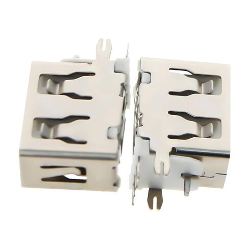15Pcs PCB USB Connector USB-AF Female Jack 4 Pin Short Body Side Insert 90 Degree No-Edge,WuJuntool in Kuwait