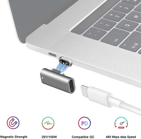محول USB C لعام 2019 9 دبابيس نوع موصل 100 وات شحن 20 ميجابايت في الثانية نقل البيانات كابل موصل محمول ملحقات الكمبيوتر نوع محول محول يمين يسار in Kuwait