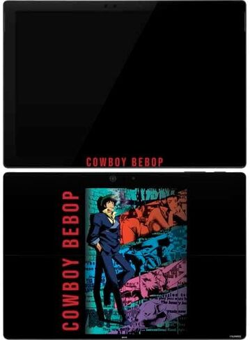 Skinit Decal Tablet Skin Compatible with Surface Pro 7 - Officially Licensed Cowboy Bebop Poster Design in Kuwait