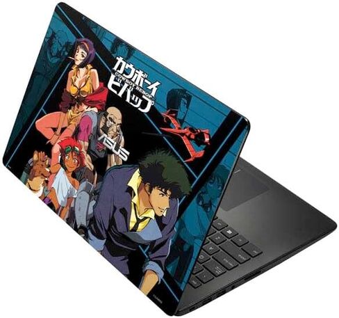 Skinit Decal Laptop Skin Compatible with Asus X502CA 15.6 - Officially Licensed Cowboy Bebop Bounty Crew Design in Kuwait