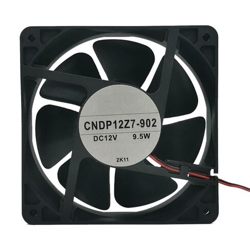 CNDP12Z7-902 DC 12V 9.5W 120x120x38mm مروحة تبريد بسلكين in Kuwait