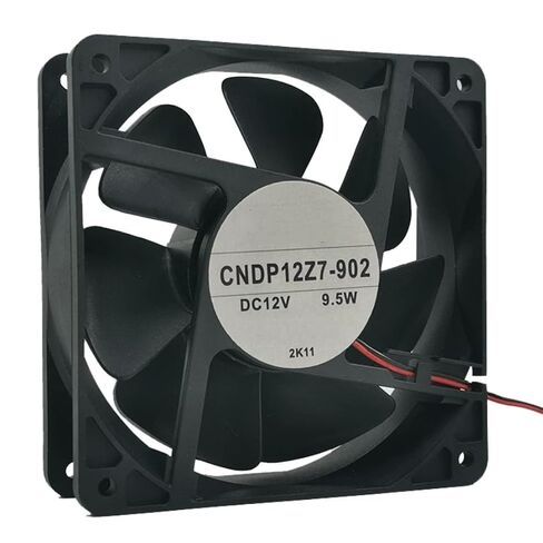 CNDP12Z7-902 DC 12V 9.5W 120x120x38mm مروحة تبريد بسلكين in Kuwait
