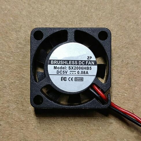 SX2006HB5 20x20x6mm DC 5V 0.4W 0.08A 2006 2cm 2-Wire Miniature Cooling Fan in Kuwait
