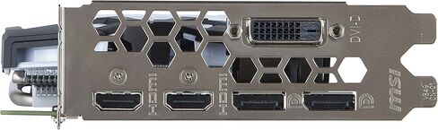 MSI Gaming GeForce GTX 1060 6GB GDRR5 192-bit HDCP Support DirectX 12 Dual Fan VR Ready OC Graphics Card (GTX 1060 Armor 6G OCV1) (Renewed) in Kuwait