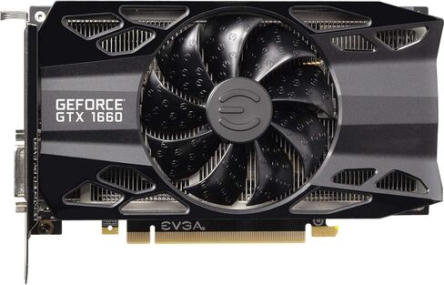 EVGA GeForce GTX 1660 XC Black Gaming, 6GB GDDR5, HDB Fan, 06G-P4-1161-KR in Kuwait