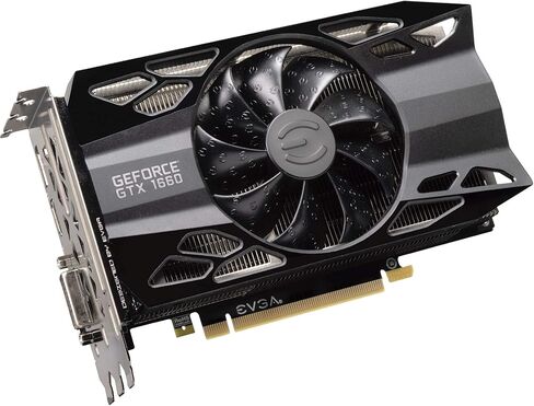 EVGA GeForce GTX 1660 XC Black Gaming, 6GB GDDR5, HDB Fan, 06G-P4-1161-KR in Kuwait