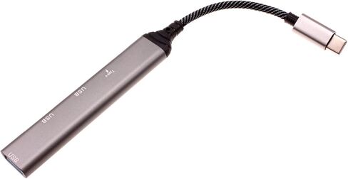 USB C Adapter 4-in-1 Hub PD Type-C Charger Port Compatible with Samsung Galaxy S24/S23/S22, USB Splitter in Kuwait