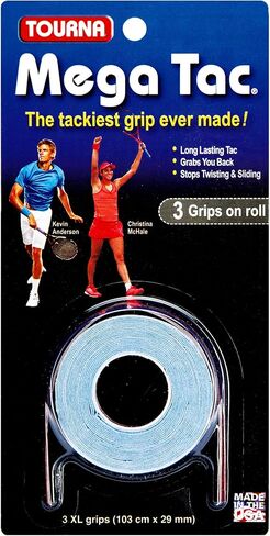 Tourna Mega Tac Extra Tacky Overgrip، 3 عبوات in Saudi Arabia