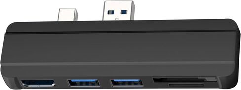 SD/SDHC/SDXC/Micro SD Black USB HUB Docking Station for Surface Pro 4/5/6 in Kuwait
