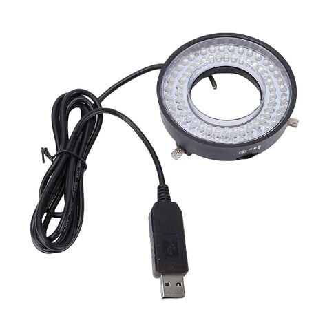 Microscope LED Light, 72 LED Adjustable Brightness Light, Uniform Source with USB Power, Ideal for Stereo Microscopes in Kuwait